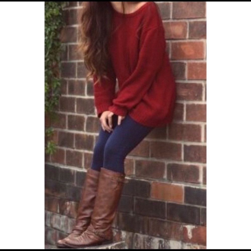 Navy High Waisted Leggings